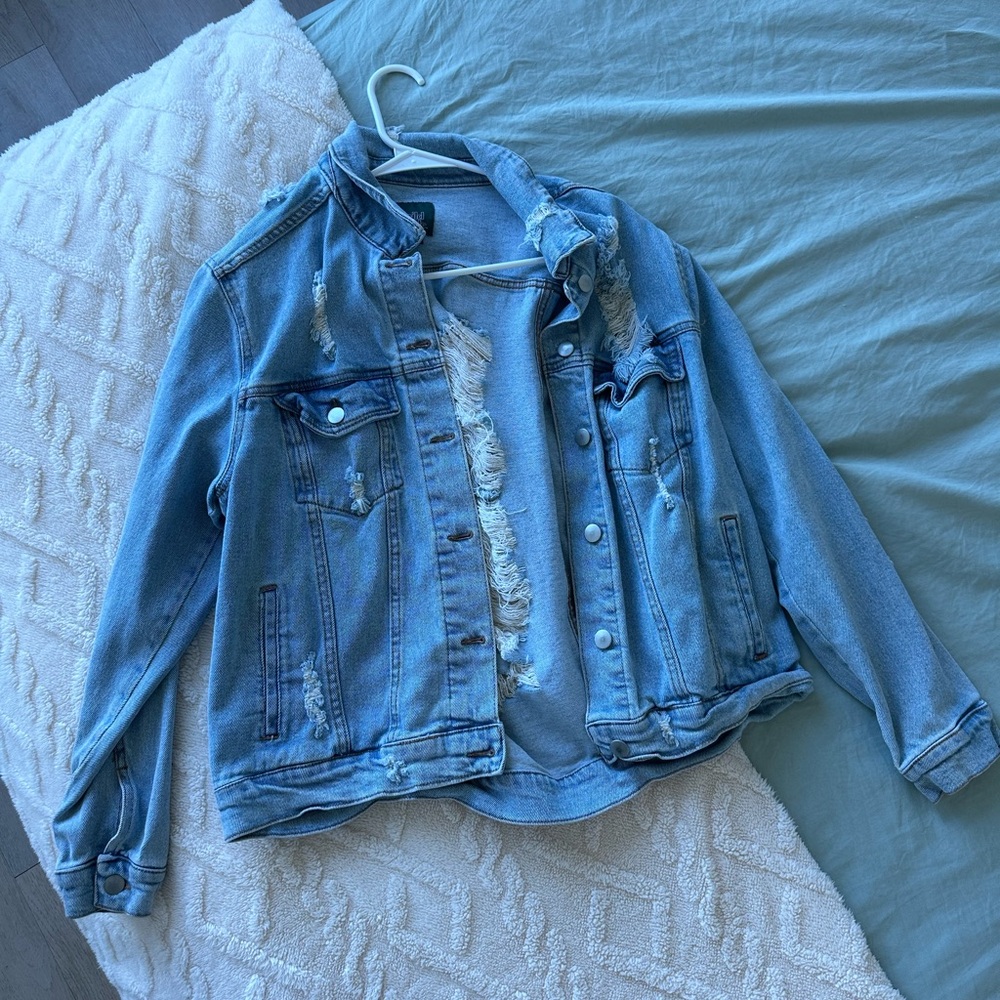 Ripped Jean jacket